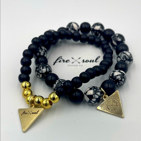 Gemstone Bracelet set - Picture 1 of 2